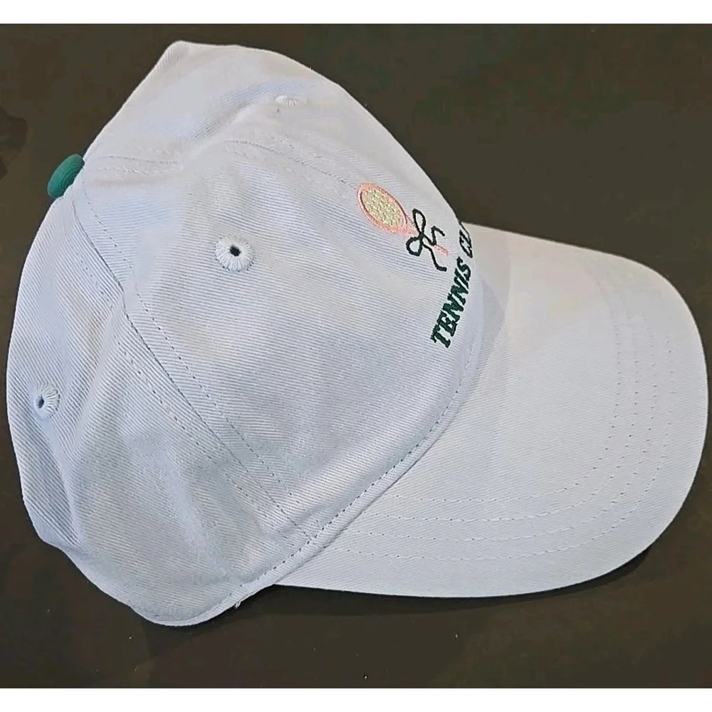 Frasier Sterling Tennis Club Hat in Blue Green New With Tags (D-41)
